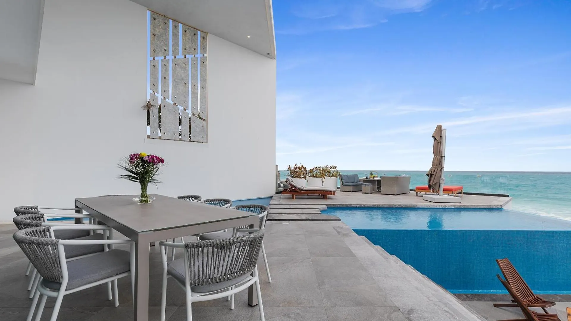 Villa E11Even Con C Hef Privado Ocean Front Isla Mujeres