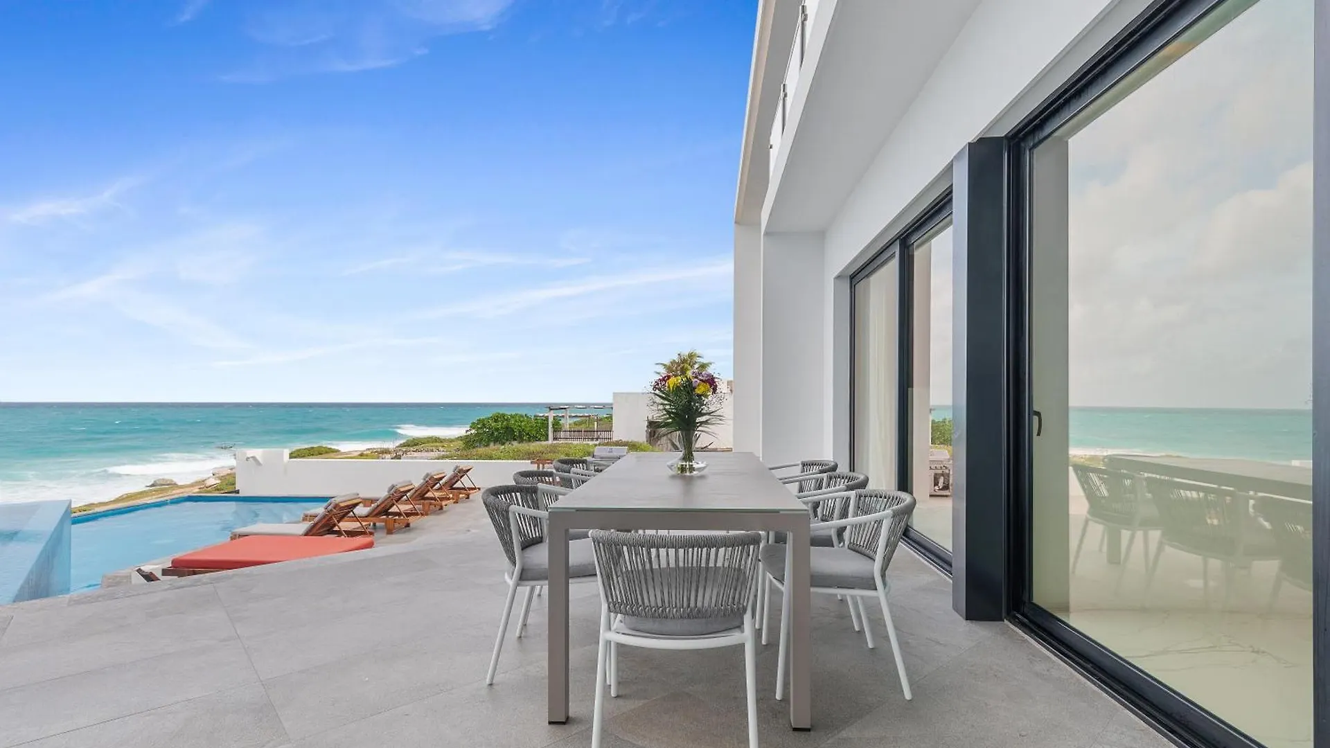 Villa E11Even Con C Hef Privado Ocean Front Isla Mujeres